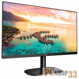 МОНИТОР 23.8 AOC 24B2XH Black (IPS, 1920x1080, 75Hz, 8 ms, 178°/178°, 250 cd/m, 20M:1, +HDMI 1.4)