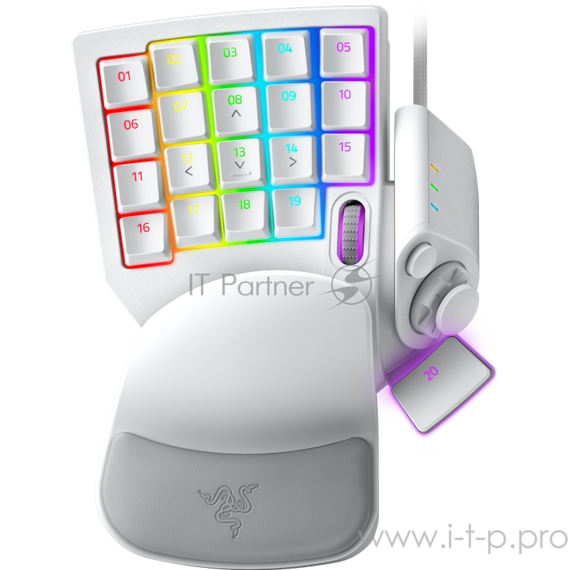 Игровой кейпад Razer Tartarus Pro Mercury Razer Tartarus Pro – Analog Optical Gaming Keypad - Mercury – FRML Packaging