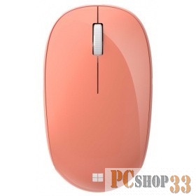 Мышь Microsoft Lion Rock Ergonomic персиковый оптическая (1000dpi) USB