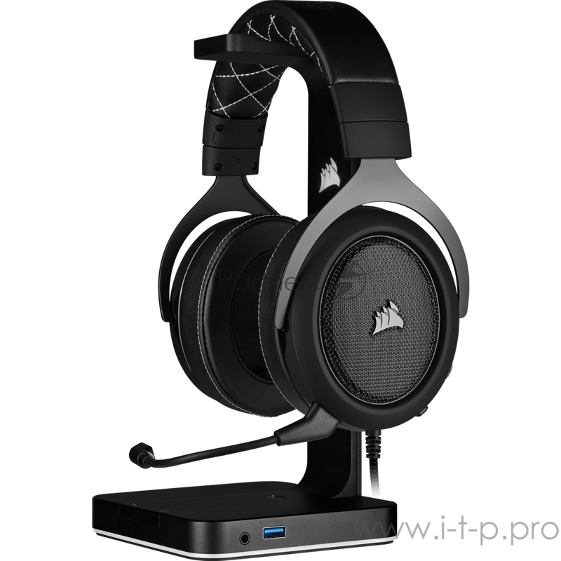 Игровая гарнитура Corsair Gaming™ HS60 PRO SURROUND Gaming Headset, Carbon Игровая гарнитура Corsair Gaming™ HS60 PRO SURROUND Gaming Headset, Carbon
