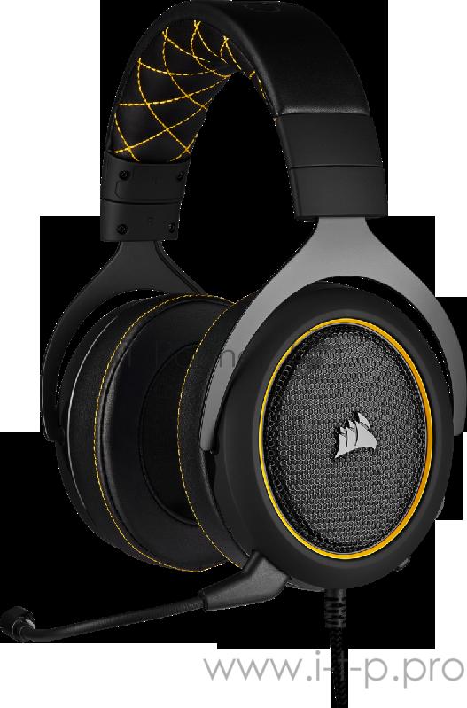 Игровая гарнитура Corsair Gaming™ HS60 PRO SURROUND Gaming Headset, Yellow Игровая гарнитура Corsair Gaming™ HS60 PRO SURROUND Gaming Headset, Yellow