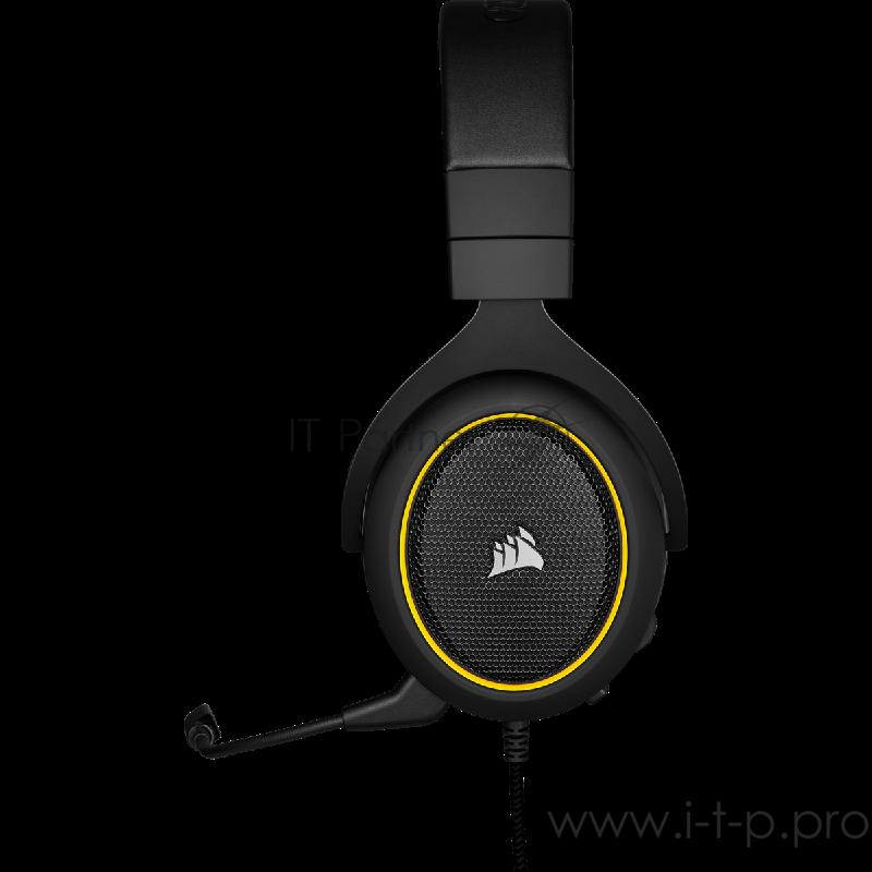 Игровая гарнитура Corsair Gaming™ HS60 PRO SURROUND Gaming Headset, Yellow Игровая гарнитура Corsair Gaming™ HS60 PRO SURROUND Gaming Headset, Yellow