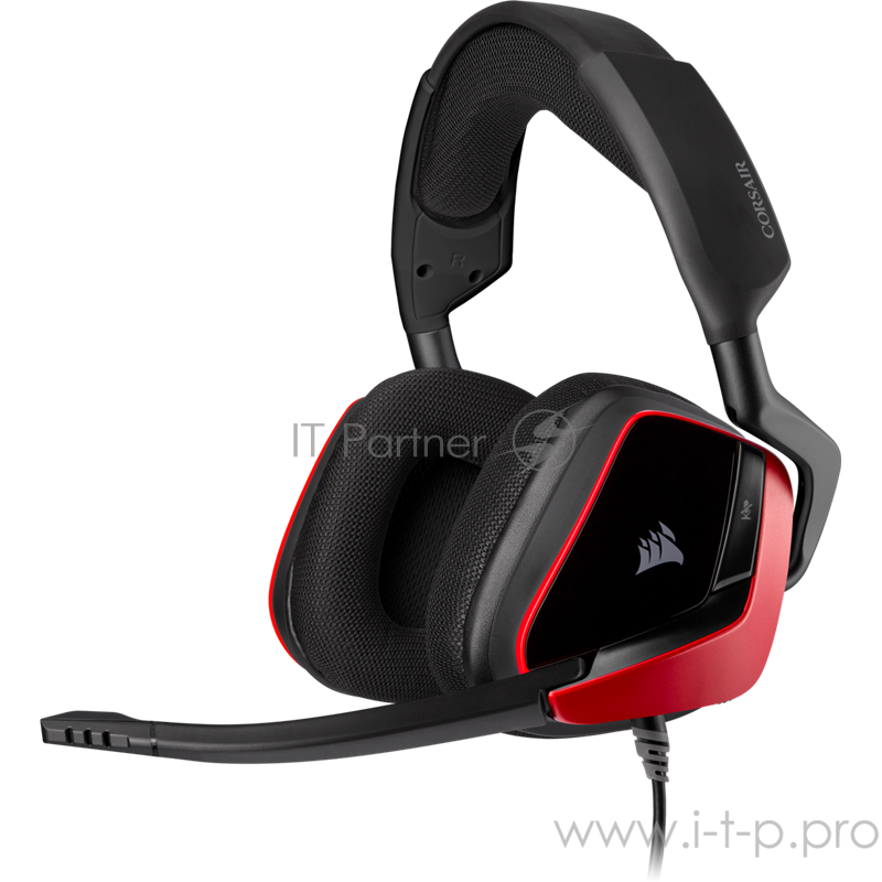Игровая гарнитура Corsair Gaming™ VOID ELITE SURROUND Premium Gaming Headset with 7.1 Surround Sound, Cherry Игровая гарнитура Corsair Gaming™ VOID ELITE SURROUND Premium Gaming Headset with 7.1 Surround Sound, Cherry