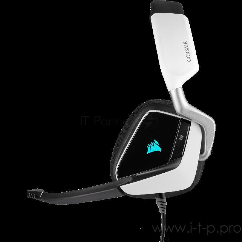 Игровая гарнитура Corsair Gaming™ VOID RGB ELITE USB Premium Gaming Headset with 7.1 Surround Sound, White Игровая гарнитура Corsair Gaming™ VOID RGB ELITE USB Premium Gaming Headset with 7.1 Surround Sound, White