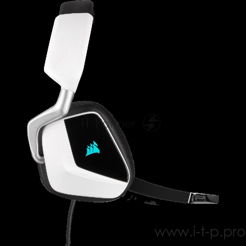 Игровая гарнитура Corsair Gaming™ VOID RGB ELITE USB Premium Gaming Headset with 7.1 Surround Sound, White Игровая гарнитура Corsair Gaming™ VOID RGB ELITE USB Premium Gaming Headset with 7.1 Surround Sound, White
