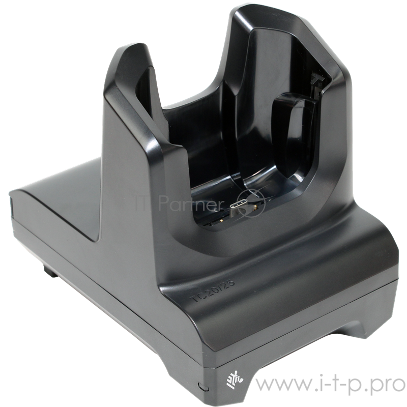 Зарядное устройство 1-SLOT CHARGING CRADLE FOR RFD2000 AND/OR TC20. REQUIRES PWR-BGA12V50W0WW AND COUNTRY SPECIFIC AC LINE CORD (SOLD SEPARATELY) ALSO REQUIRES CBL-DC-388A1-01