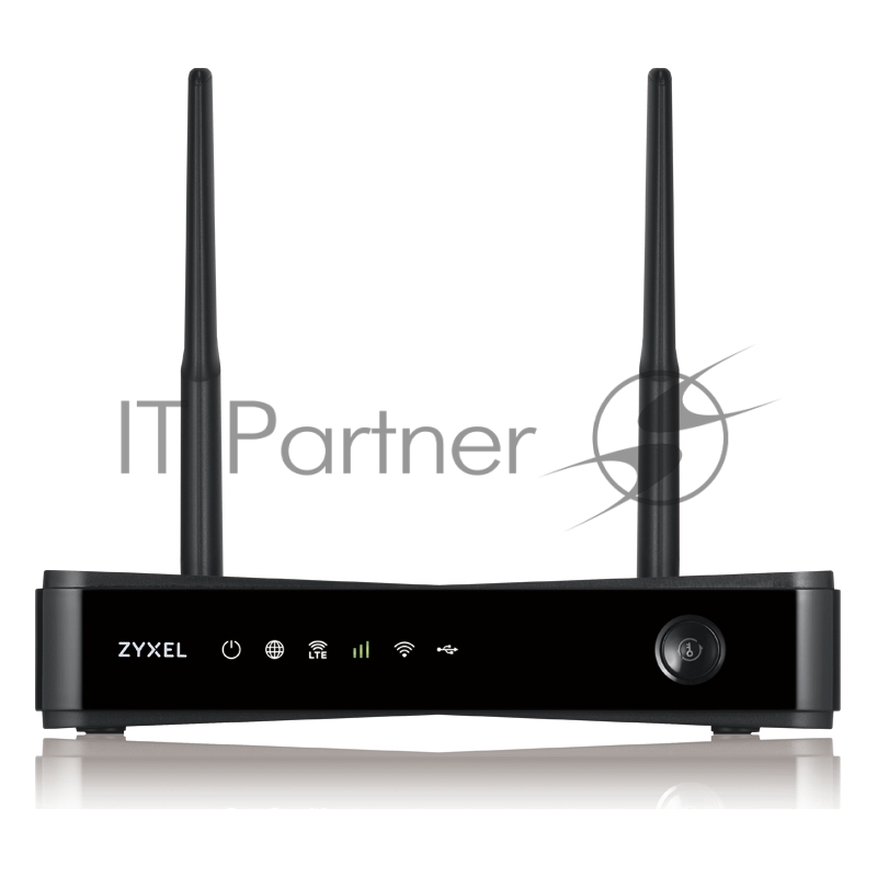 Маршрутизатор ZYXEL LTE3301 Indoor LTE Router, 802.11ac (2,4 и 5 GHz) up to 300+867 Mb/s, LTE/3G/2G, 2 SMA-F for external LTE antennas, 4xLAN GE (1xWAN GE), 1xUSB2.0