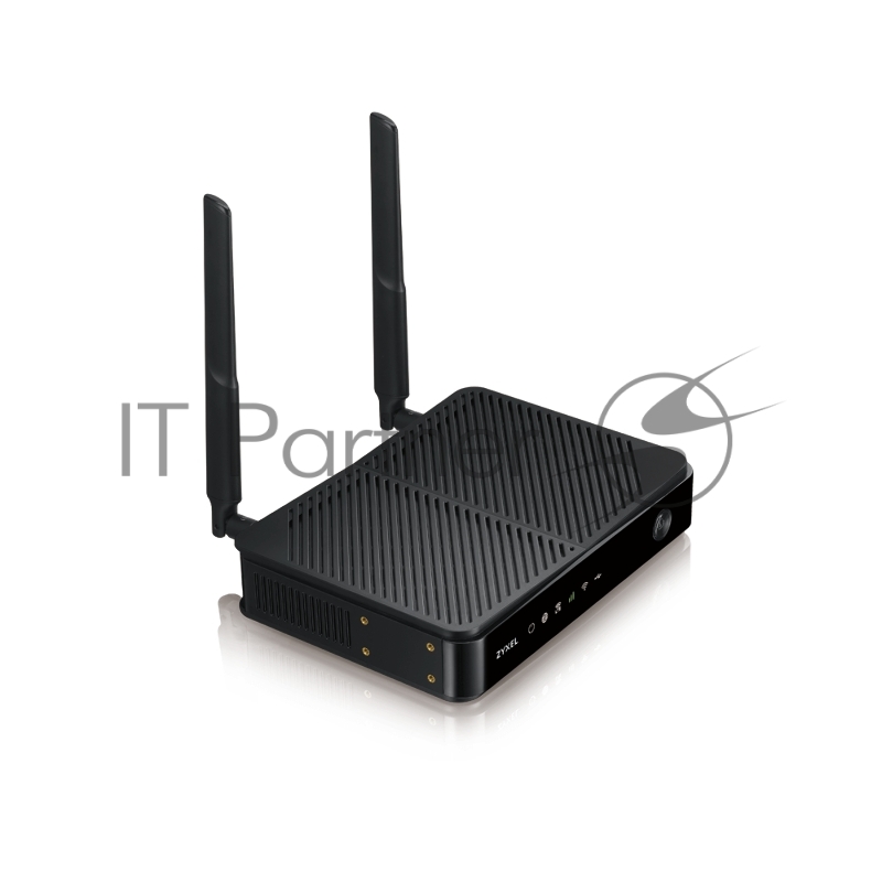 Маршрутизатор ZYXEL LTE3301 Indoor LTE Router, 802.11ac (2,4 и 5 GHz) up to 300+867 Mb/s, LTE/3G/2G, 2 SMA-F for external LTE antennas, 4xLAN GE (1xWAN GE), 1xUSB2.0