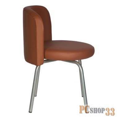 Стул Бюрократ KF-2/Or-07 вращающийся коричневый Or-07 искусственная кожа