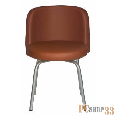 Стул Бюрократ KF-2/Or-07 вращающийся коричневый Or-07 искусственная кожа