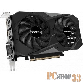 Видеокарта Gigabyte PCI-E GV-N1656WF2OC-4GD nVidia GeForce GTX 1650 4096Mb 128bit GDDR6 1665/8002/HDMIx2/DPx1/HDCP Ret