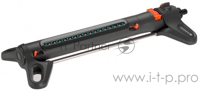 Дождеватель Gardena AquaZoom S осцилирующий черный оранжевый (18710-20.000.00)