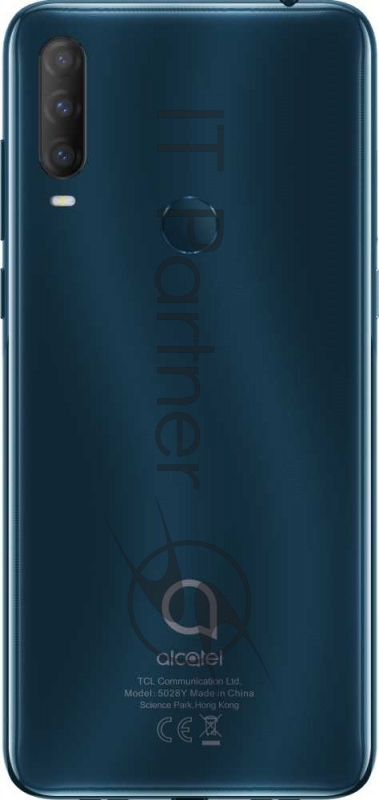 Смартфон Alcatel 5028Y 1S 32Gb 3Gb зеленый моноблок 3G 4G 2Sim 6.22 720x1520 Android 10 13Mpix 802.11 b/g/n NFC GPS GSM900/1800 GSM1900 TouchSc MP3 FM A-GPS microSD max32Gb