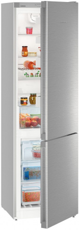 Холодильник Liebherr CNPef 4813 серебристый (двухкамерный)