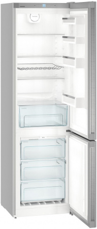 Холодильник Liebherr CNPef 4813 серебристый (двухкамерный)