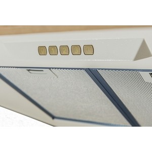 Вытяжка Kuppersberg Настенная УГЛОВАЯ вытяжка, ширина 90 см, отвод/рециркуляция, 650 м3/час, электронное управление, 3 скорости,галогеновое освещение 2х20 Вт, таймер, анодированный алюминиевый жироулавливающий фильтр, угольный фильтр С6С (опция), 42-