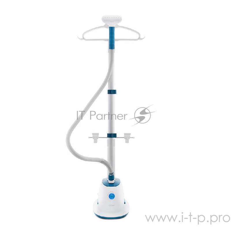 Отпариватель напольный Kitfort КТ-958 1500Вт белый/синий