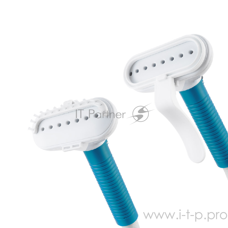 Отпариватель напольный Kitfort КТ-958 1500Вт белый/синий