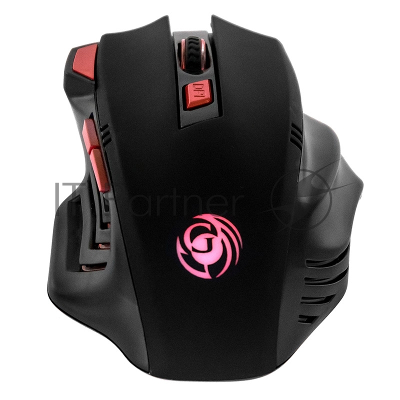 Мышь MRGK-14UR Dialog Gan-Kata RF 2.4G Optical - игровая, 6 кнопок+ролик, RGB подсветка, USB