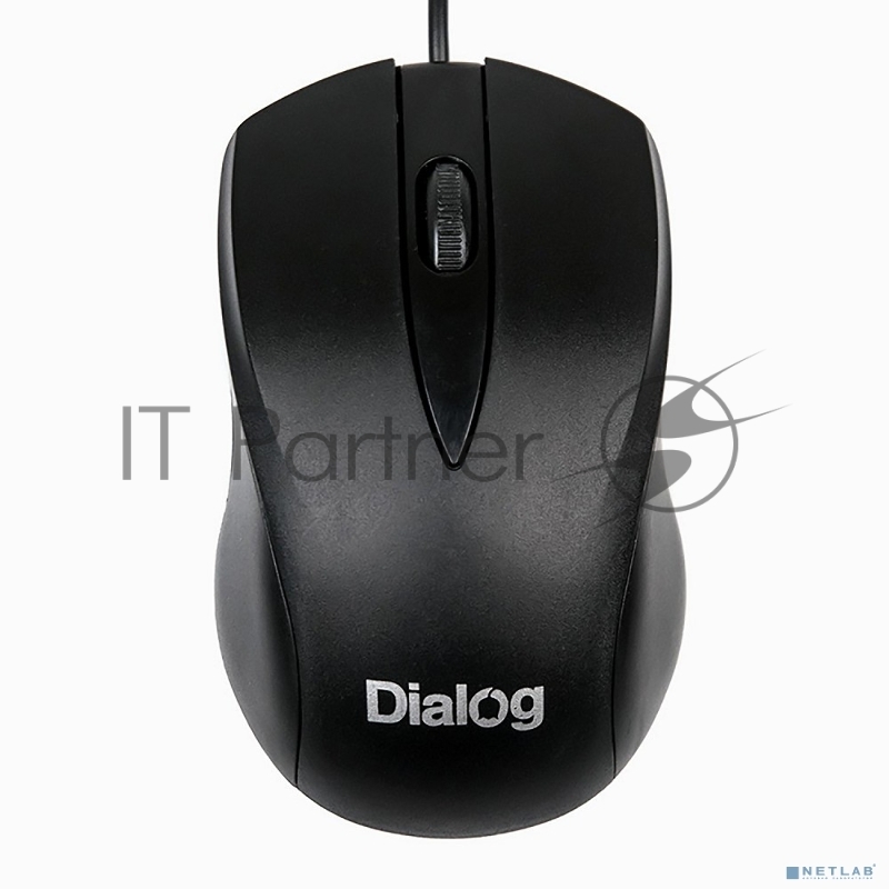 Мышь MOC-15U Dialog Comfort Optical - 3 кнопки + ролик прокрутки, USB