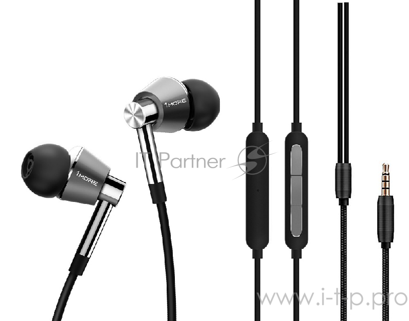 Наушники 1MORE Triple-Driver In-Ear Headphones E1001-Silver