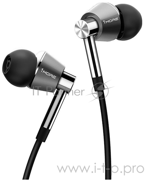 Наушники 1MORE Triple-Driver In-Ear Headphones E1001-Silver