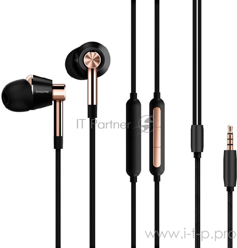 Наушники 1MORE Triple-Driver In-Ear Headphones E1001-Gold