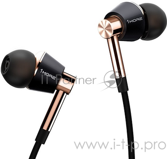 Наушники 1MORE Triple-Driver In-Ear Headphones E1001-Gold