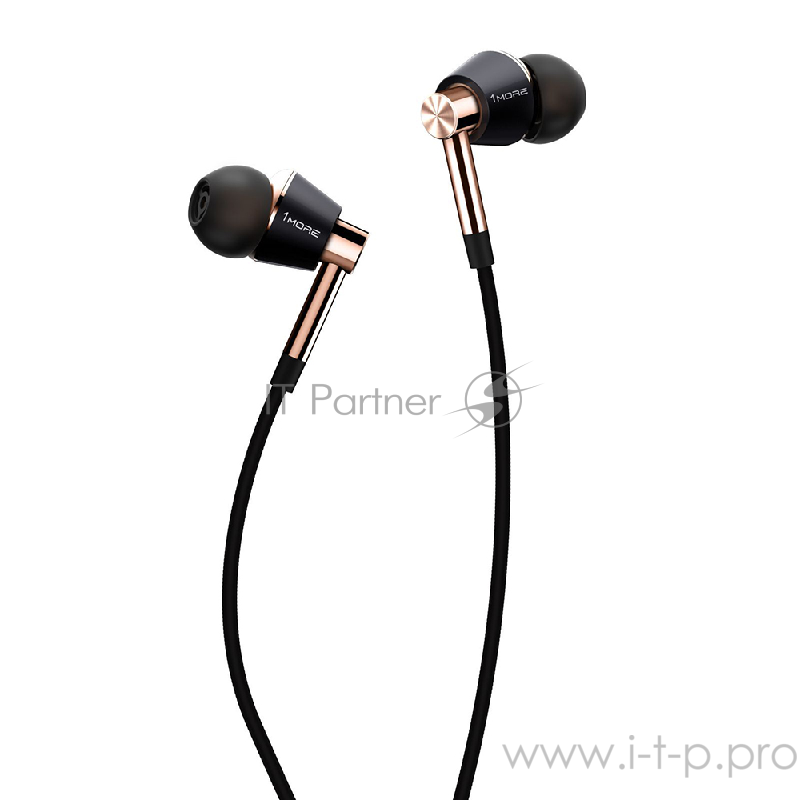 Наушники 1MORE Triple-Driver In-Ear Headphones E1001-Gold
