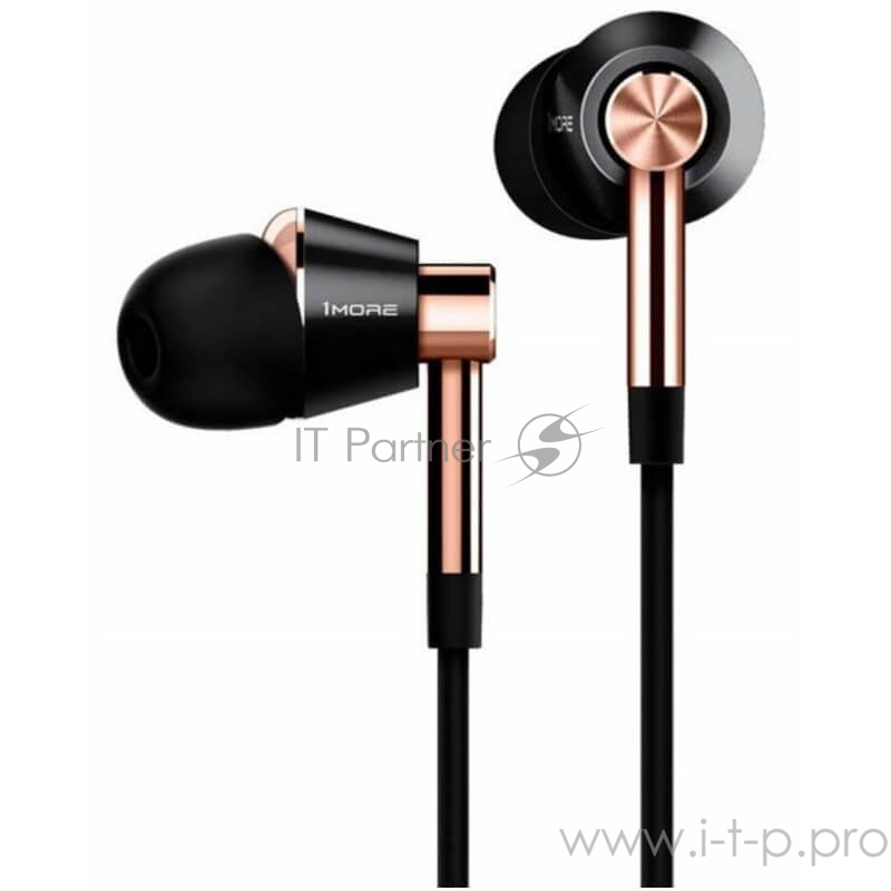 Наушники 1MORE Triple-Driver In-Ear Headphones E1001-Gold