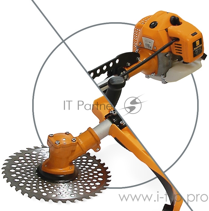 Триммер бензиновый Carver GBC-052M PRO 1500Вт 2л.с. неразбор.штан. реж.эл.:леска/нож