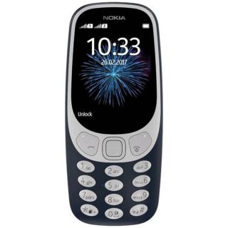 Мобильный телефон Nokia 3310 DS dark blue (2017)