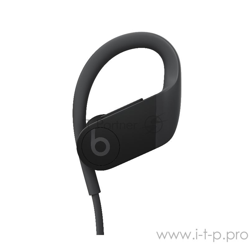 Гарнитура вкладыши Beats MWNV2EE/A черный беспроводные bluetooth (крепление за ухом)