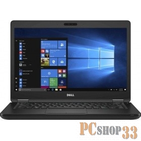 Ноутбук Dell Latitude 5480 Core i5 6200U/8Gb/SSD256Gb/Intel HD Graphics 520/14/IPS/FHD (1920x1080)/Windows 10 Professional/black/WiFi/BT/Cam