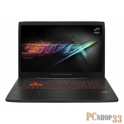 Ноутбук Asus GL702VM-GC460 i7-7700HQ (2.8)/16G/1T/17,3FHD AG IPG/NV GTX1060 3G/G-Sync/noODD/BT/ENDLESS Titanium color