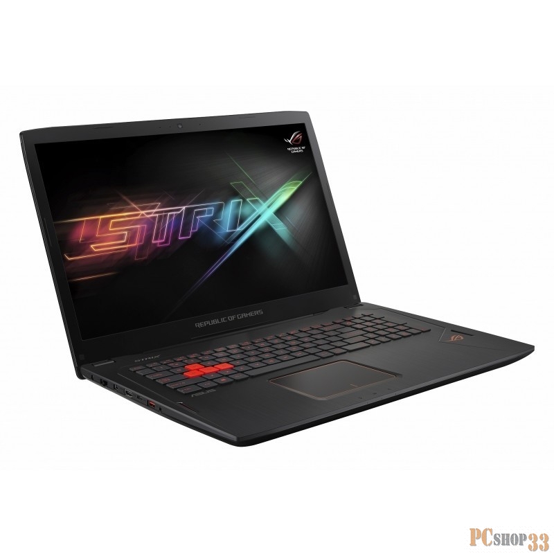 Ноутбук Asus GL702VM-GC460 i7-7700HQ (2.8)/16G/1T/17,3FHD AG IPG/NV GTX1060 3G/G-Sync/noODD/BT/ENDLESS Titanium color