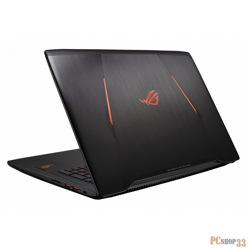 Ноутбук Asus GL702VM-GC460 i7-7700HQ (2.8)/16G/1T/17,3FHD AG IPG/NV GTX1060 3G/G-Sync/noODD/BT/ENDLESS Titanium color