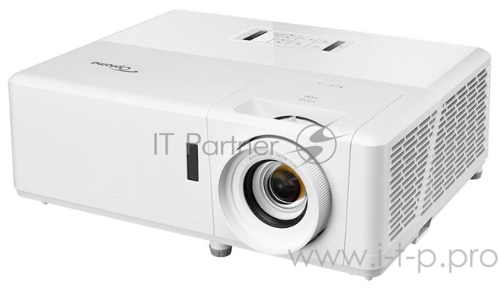 Лазерный проектор Optoma ZH403 DLP FullHD(1920*1080),4000 ANSI lm 300000:1IP6XTR 1.21-1.59:1 Zoom1.3x HDMIx2VGA x1 AudioIN x1AudioOUTx1USB-A 1.5ARS232RJ45USB-B10Wx130dB 5.5kg. белый