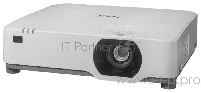 Лазерный проектор NEC PE455WL 3LCD, 4500 ANSI Lm, WXGA, 500 000:1, 2xHDMI, VGAin, USB A Viewer, RJ45, 3,5 audio IN/OUT, RS232, 1x20W, 9,7 кг.