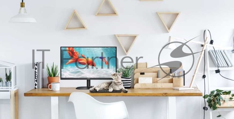 МОНИТОР 21.5 AOC 22B2H Black (VA, 1920x1080, 75Hz, 6.5 ms, 178°/178°, 200 cd/m, 200M:1, +HDMI 1.4)