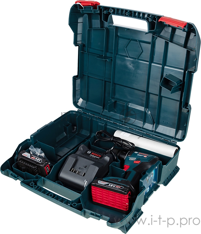 Акк. шуруповерт BOSCH GSR 18V-50 (06019H5020) 2х2.0Ач, в кейсе