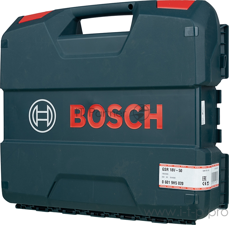 Акк. шуруповерт BOSCH GSR 18V-50 (06019H5020) 2х2.0Ач, в кейсе