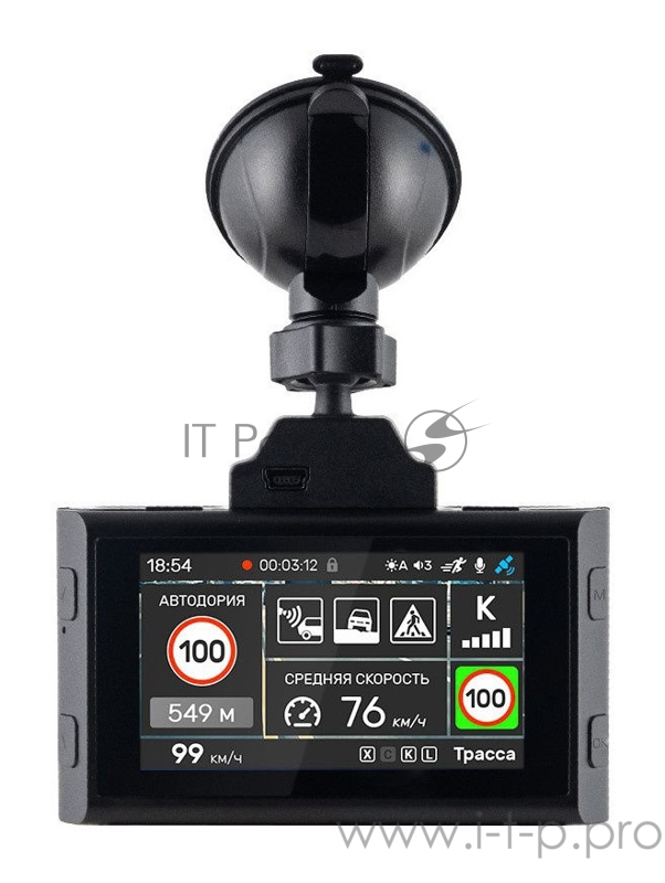 Автомобильные видеорегистраторы Комбо-устройство INCAR SDR-80 Olymp/ GPS сигнатурный радар-детектор, видеорегистратор Super HD 2304*1296, Sony 307 /