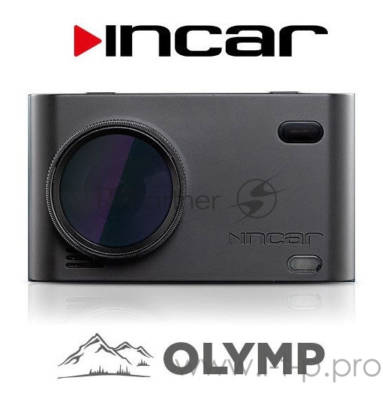 Автомобильные видеорегистраторы Комбо-устройство INCAR SDR-80 Olymp/ GPS сигнатурный радар-детектор, видеорегистратор Super HD 2304*1296, Sony 307 /