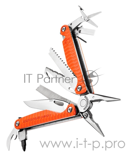 Мультитул Leatherman Charge Plus G10 (832782) 100мм 19функций оранжевый карт.коробка