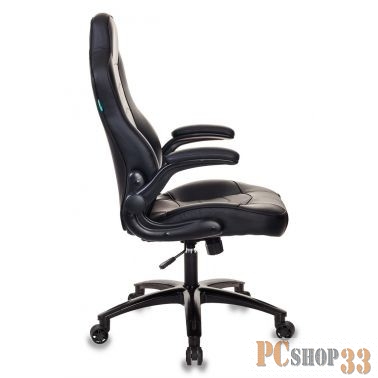 Кресло игровое Бюрократ VIKING-2/BLACK черный искусственная кожа