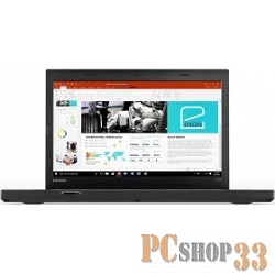 Ноутбук ThinkPad L470 14HD(1366x768),i3-7100U(2,4 GHz),4Gb(1)DDR4,500GB@7200, HD Graphics 620, FPR, WiFi,BT,WWAN ready,6cell,Cam,DOS,1y c.y., 1,92 kg