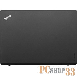 Ноутбук ThinkPad L470 14HD(1366x768),i3-7100U(2,4 GHz),4Gb(1)DDR4,500GB@7200, HD Graphics 620, FPR, WiFi,BT,WWAN ready,6cell,Cam,DOS,1y c.y., 1,92 kg
