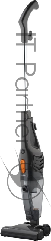 Пылесос Scarlett, SC-VC80H15, вертикальный контейнер, 600Вт, 1,0л, возможность использования в компактном виде без трости, насадка пол-ковер, насадка для мебели, щелевая насадка, цвет серый/оранжевый.