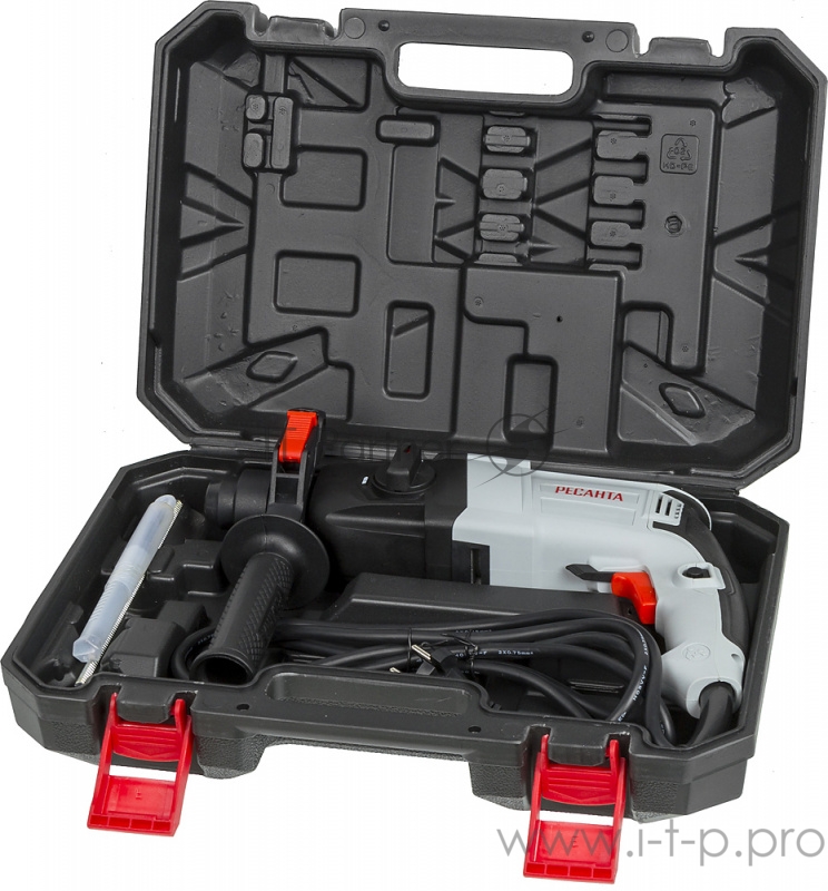 Перфоратор Ресанта П-24-650К патрон:SDS-plus уд.:2.8Дж 650Вт (кейс в комплекте)